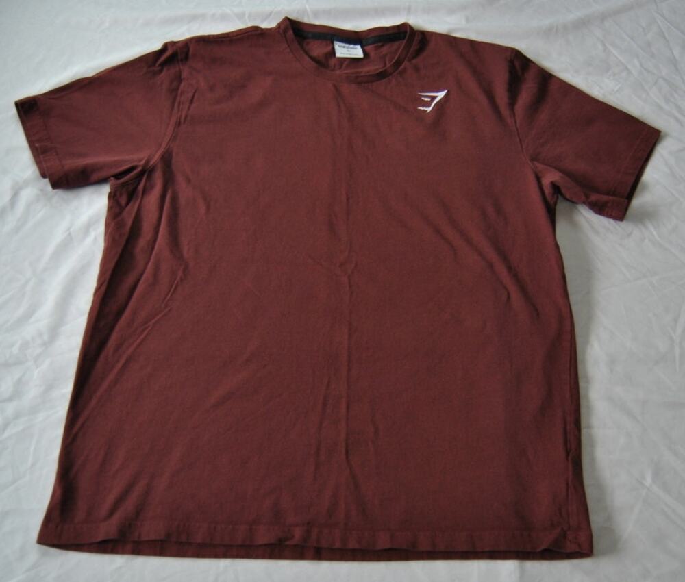 Gymshark Essential Copper/Orange Short Sleeve Shirt X-Large